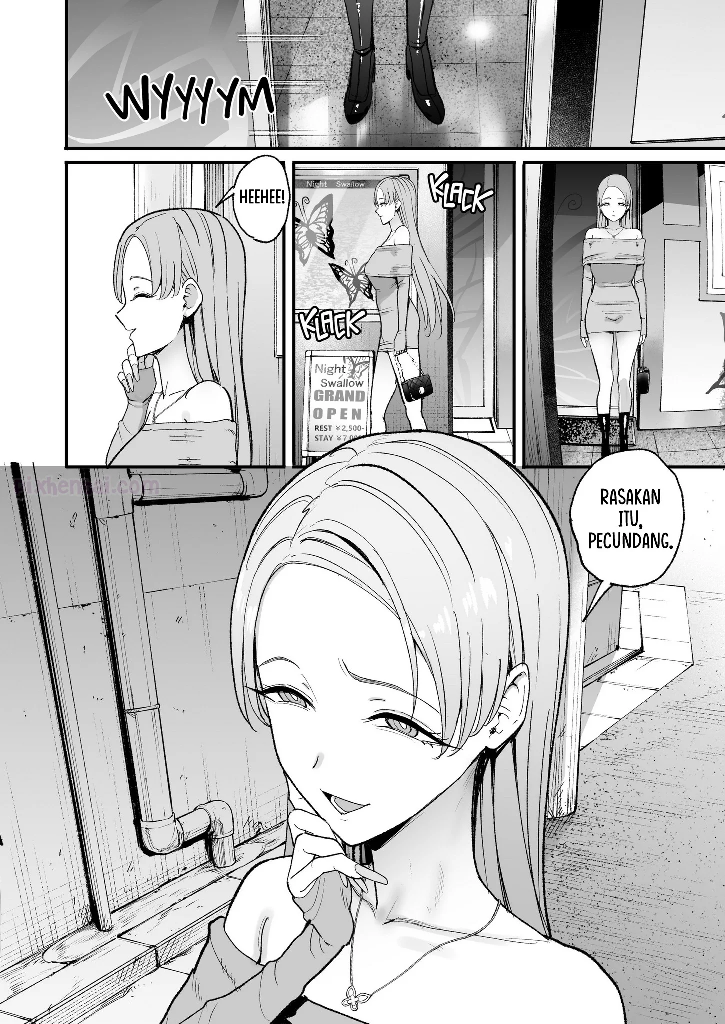 Komik hentai xxx manga sex bokep The Gyaru I Hang Out with Lets Me Use Her Pussy 5 page 66